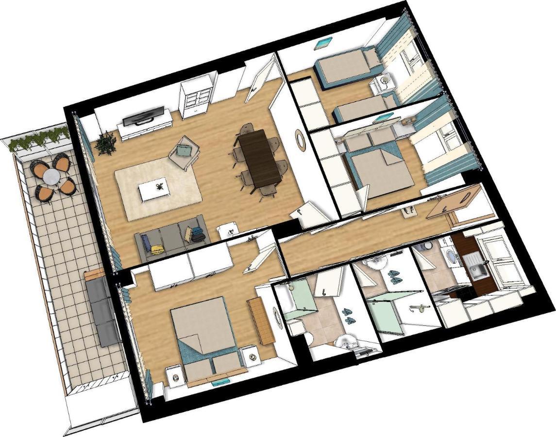 Garden Beach Apartment Torrevieja Bagian luar foto